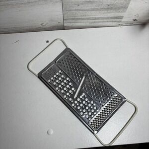 Foley All In One Stainless Steel Box‎ Grater Multi-Purpose Kitchen Tool vintage